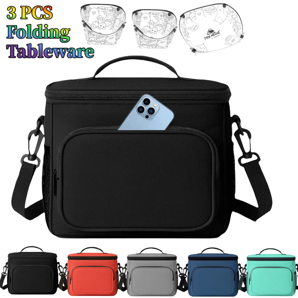 TRANSLINK Women  Lunch Box Insulated Lunch Bag Leakproof Tote with Large Capacity for men