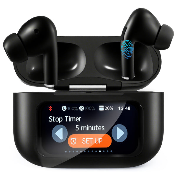 Wireless Earbuds with AI Translation Earbuds ANC ENC Noise Cancelling Earbuds with 48 Playtime