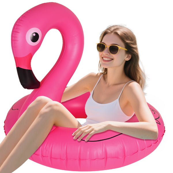 TRANSLINK Flamingo  Pool Float - Fun Floaties Inflatable Swimming Pool