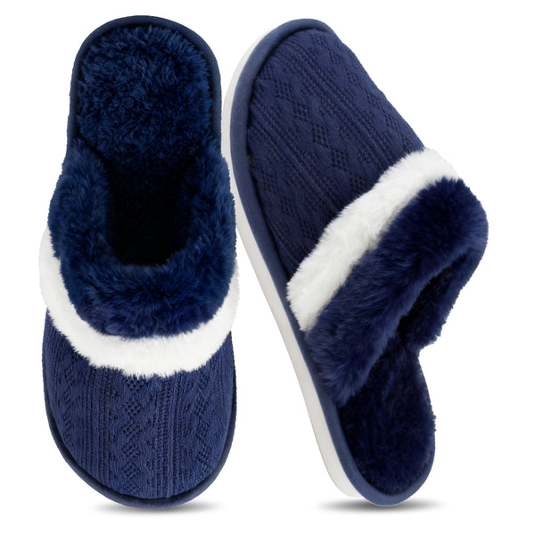 TRANSLINK Fuzzy Slippers for women All Season Portable Comfort Indoor Outdoor