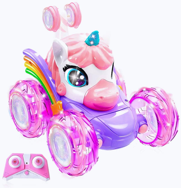 TRANSLINK UnicornRemote Control Car Double Sided Driving 360 degree Flips Rotating for Adults Boys 8-12