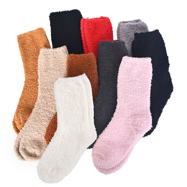TRANSLINK  Fuzzy Socks for Women Fluffy Winter Home Sleeping Cozy Warm  Slipper  Socks