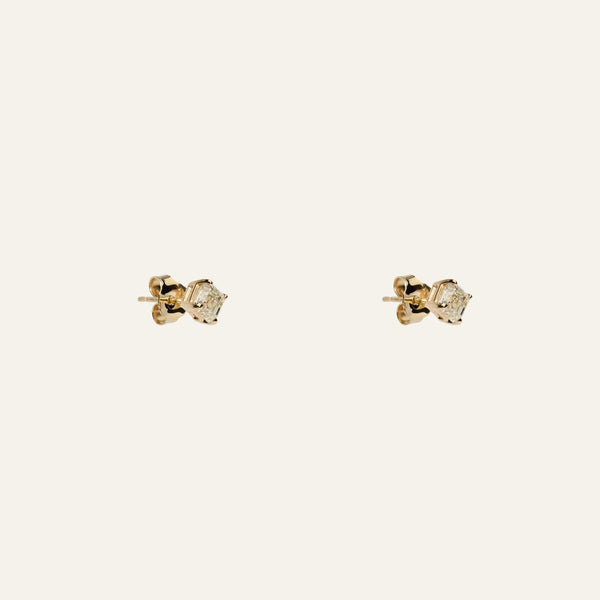 Asscher Diamond Studs