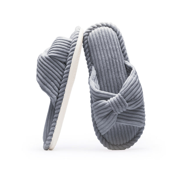 TRANSLINK Open Toe Slippers Lightweight House Shoes Portable Design Perfect Special Holiday Present