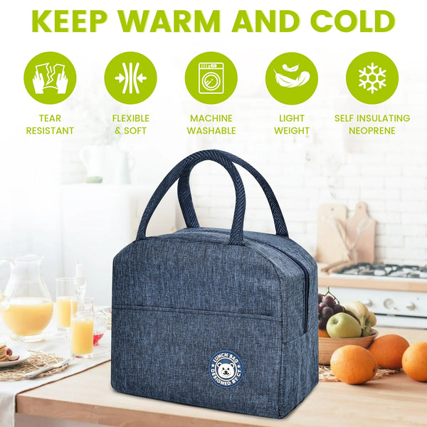 TRANSLINK Lunch Bag for Women Insulated Leakproof Cooler Oxford Material Lunch Boxs for Adult