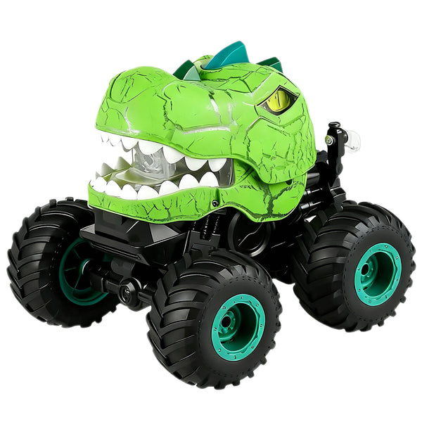 TRANSLINK 2.4GHz RC Cars Dinosaur Remote Control Car 4WD Stunt Car with LED Lights Kids Toys for Boys and Girls Ages 4 and up