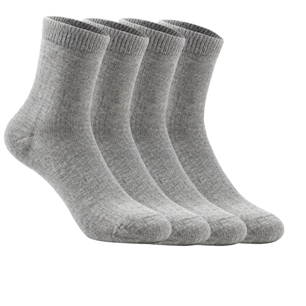 4 Pairs Men Women Merino Wool Hiking Socks Thermal Warm Crew Winter Boot Sock Gift Comfy Boot Work Socks